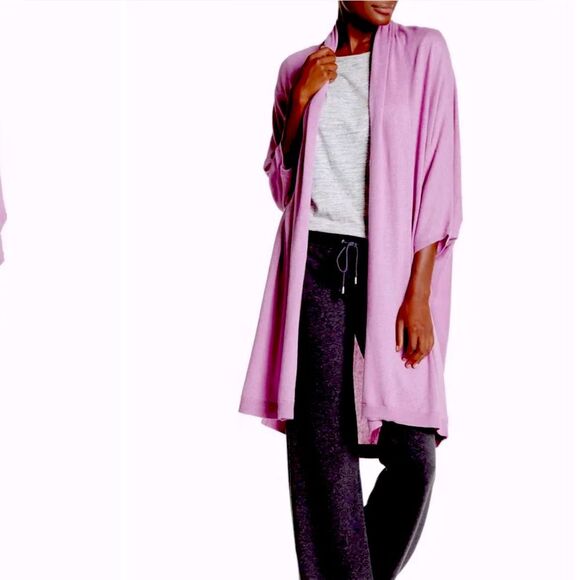 Ugg Nora Cocoon Wrap Cotton Robe Cardigan Cover Up OSFM - Picture 3 of 11